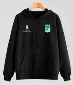 Buzo Buso Hoodie Nacional Negro